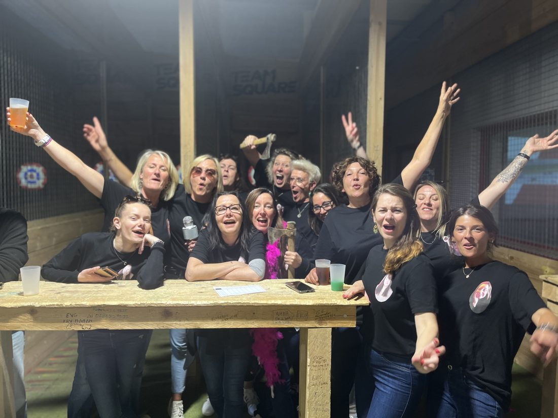 Lancer de haches Lille : challenge, précision et fun chez Team Square